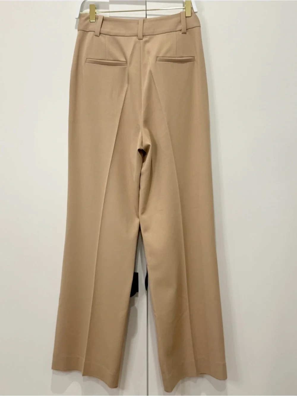 Favorite Daughter The Favorite Pant Size 8 Beige Wide Leg Minimal Work City Chic - Picture 8 of 13